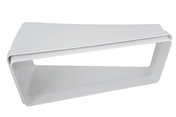 Codo horizontal 15º plano